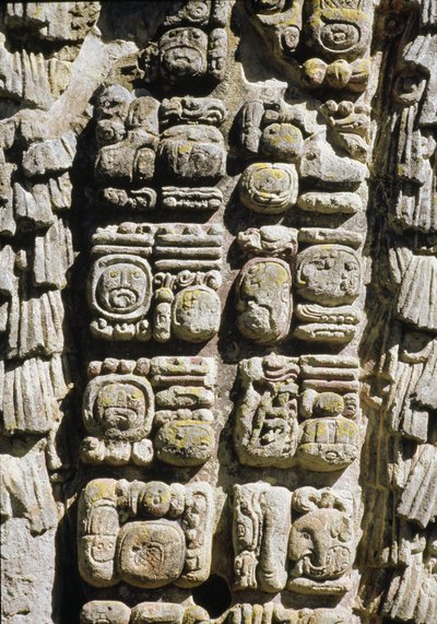 Stel A, Törenler Meydanı, MS 731 by Mayan