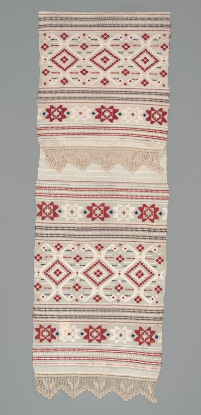 Tören kumaşı, c.1940-1960 (pamuk) by Mayan Mayan