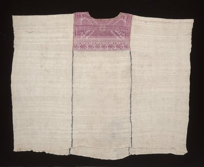 Cofradia huipil, muhtemelen 1875 dolayları (pamuk, ipek) by Mayan Mayan