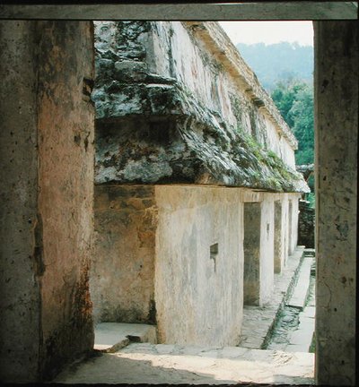 Saraydaki Avlu, Geç Klasik Maya (fotoğraf) by Mayan Mayan