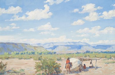 Apaçi Toprakları by Maynard Dixon