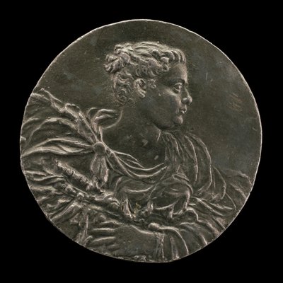 Cüppe ve Mantolu Venedikli Bir Genç Kadın, c. 1563. by Medallist A.A.