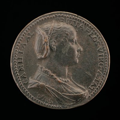 Camilla Albizzi [ön yüz], 1556. by Medallist R.C.