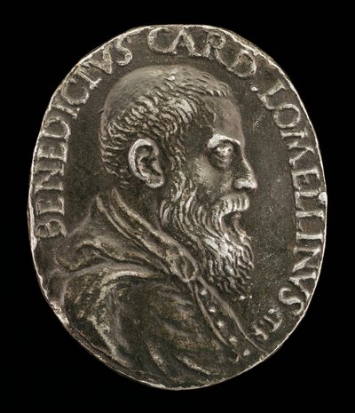 Cenovalı Benedetto Lomellini, 1517-1579, Kardinal 1565 [ön yüz]. by Medallist T.R.