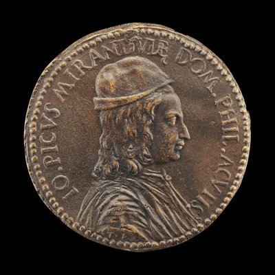 Giovanni Pico della Mirandola, 1463-1494, Filozof ve Şair. by Medallist T.R.
