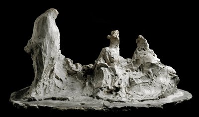 Bir Bahçe Heykelinde Konuşma, Medardo Rosso (1858-1928) Barzio, Museo Medardo Rosso by Medardo Rosso