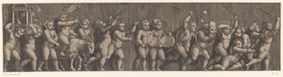 Putti alayı ile Frizce by Meester van de Dobbelsteen