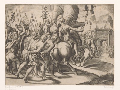 Triomf van Scipio by Meester van de Dobbelsteen