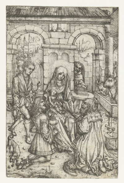 Kralların hayranlığı by Meester van het Amsterdamse Kabinet