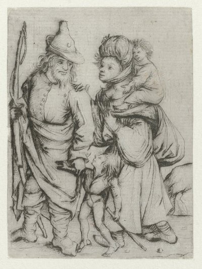 Roman ailesi by Meester van het Amsterdamse Kabinet