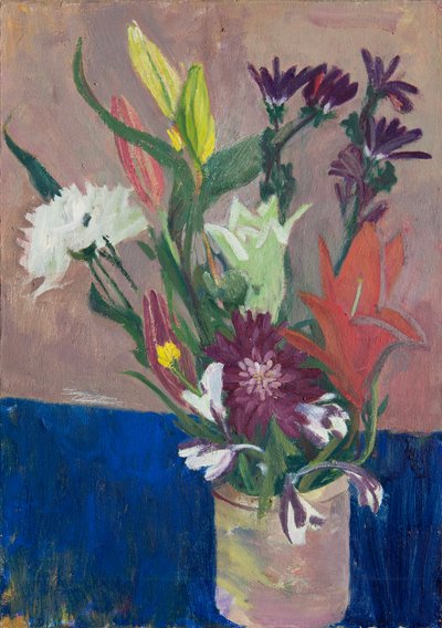 Yaz Çiçekleri, 2016 (tuval üzerine yağlıboya) by Megan Williamson