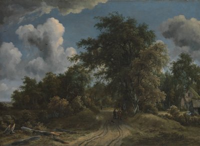 Woodland Yolu, ca. 1670. by Meindert Hobbema