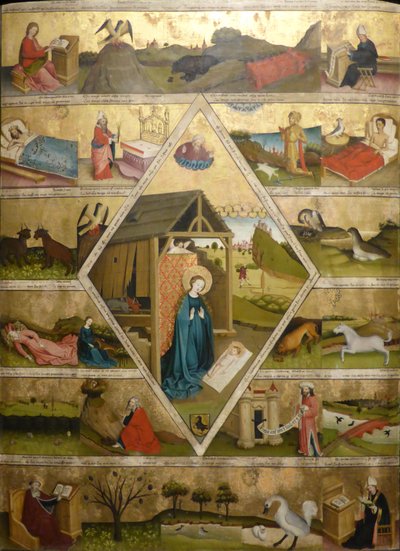  by Meister der Ottobeurer Marientafel