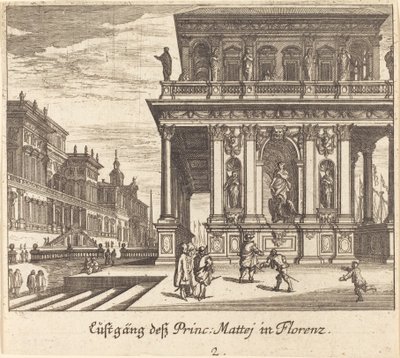 Saray, Floransa by Melchior Küsel after Johann Wilhelm Baur