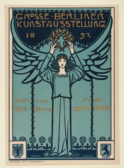 Büyük Berlin Sanat Sergisi by Melchior Lechter