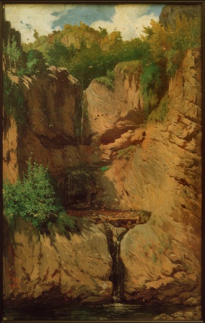 Sturzbach II by Melchior Lechter