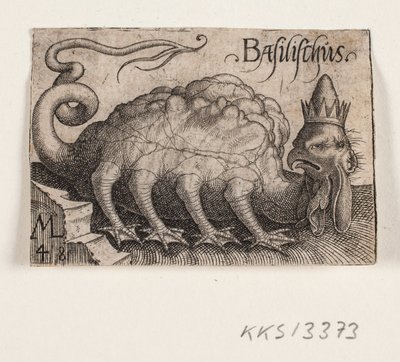 basilisk by Melchior Lorck