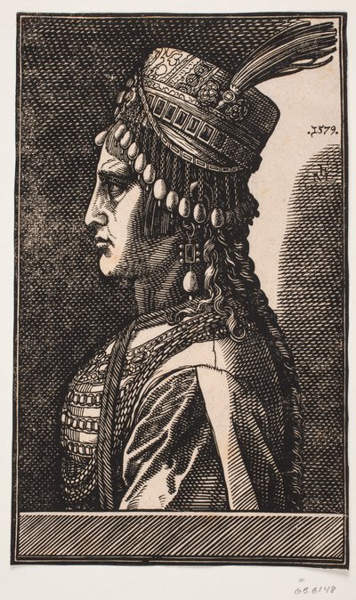 asil türk hanımı by Melchior Lorck