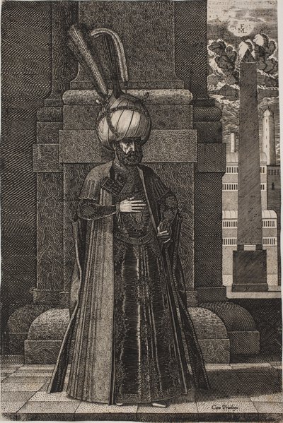 Pers Elçisi Prens İsmail by Melchior Lorck