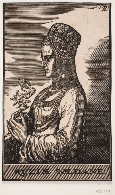 Sultan Ruzice by Melchior Lorck