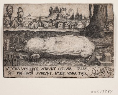 Köstebek by Melchior Lorck
