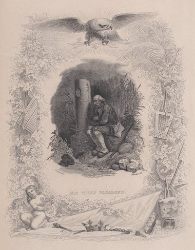 Eski Serseri, Béranger'in Tüm Eserlerinden, 1829. by Melchior Peronard