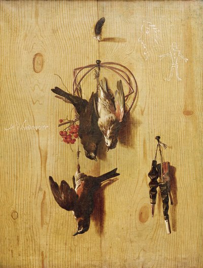 ölü kuşlar by Melchior de Hondecoeter