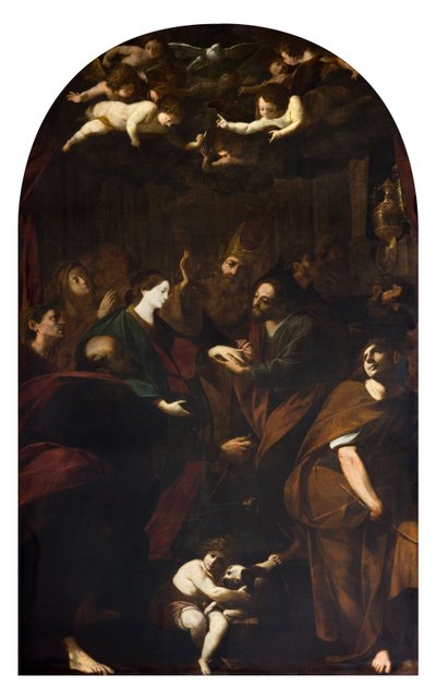 Melchiorre Gherardini dit il Ceranino (1607-1668) 1629-1632 tarafından yapılan Bakire