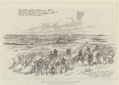 Jameson Sütununun Gelişine Bakmak (gravür) by Melton (after) Prior
