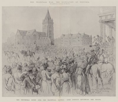 Transvaal Savaşı, Pretoria'nın İşgali by Melton Prior