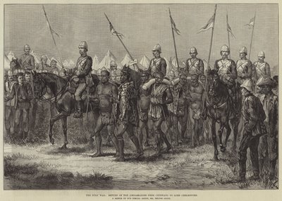 Zulu Savaşı, Büyükelçilerin Cetewayo