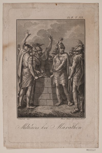 "Militiades bei Maraton" by Meno Haas