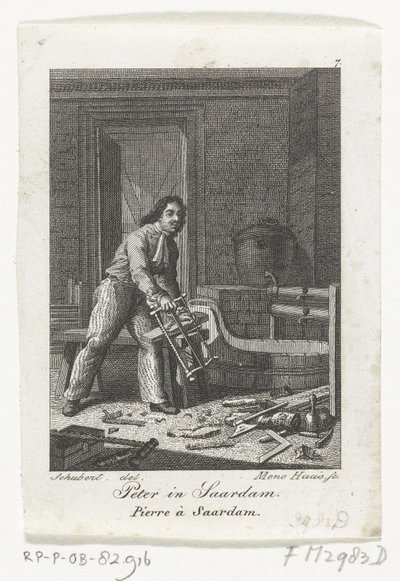 Büyük Peter, Zaandam