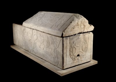 Merovenj sanatı: Charenton sur Cher lahiti, 7. yüzyıl. by Merovingian