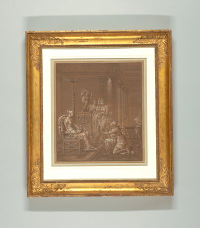 Çizim, Duvar Kağıdı Tasarımı by Merry Joseph Blondel