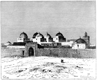 Kılıçlar Camii, Kayrvan, c1890 by Meunier