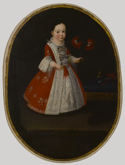 Dona Maria de la Luz Padilla ve Cervantes by Mexican School