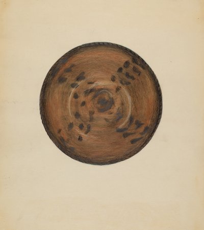 Pasta Tabağı, c. 1936. by Meyer Goldbaum