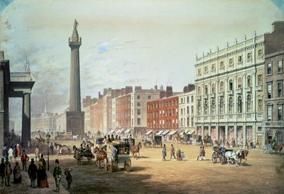 Sackville Caddesi, Dublin by Michael Angelo Hayes