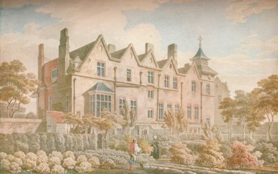 Marylebone Old Manor House: Garden Front, 1791, 1923 by Michael Angelo Rooker