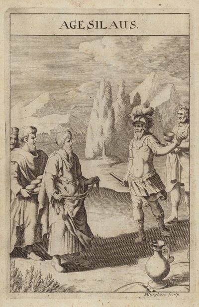 Agesilaus II, Spartalı kral ve general by Michael Burghers