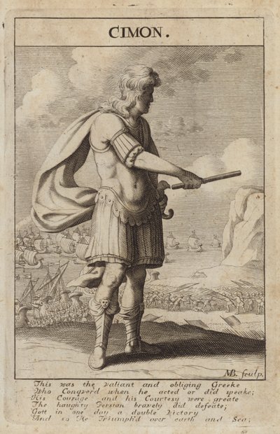 Cimon, Atinalı devlet adamı ve general by Michael Burghers