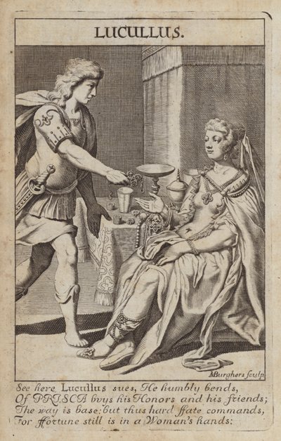 Lucullus, Romalı politikacı by Michael Burghers