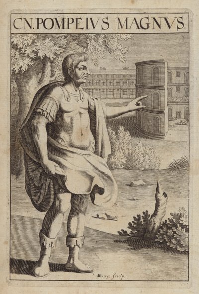 Pompey the Great, Romalı devlet adamı ve asker by Michael Burghers