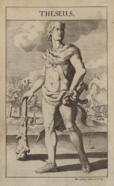 Theseus, efsanevi Yunan kahramanı ve Atina