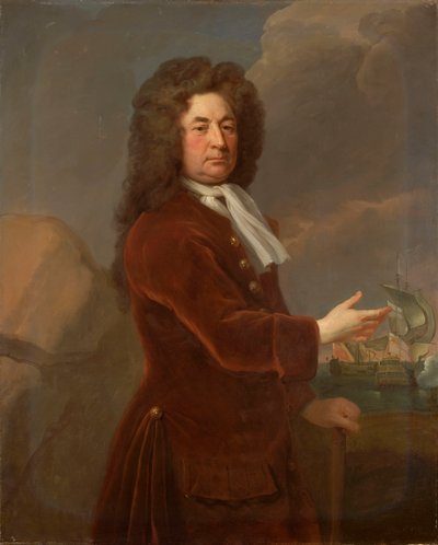 Tuğamiral Sir William Whetstone (ö.1711), 17. yüzyıl sonu-18. yüzyıl başı (tuval üzerine yağlıboya) by Michael Dahl