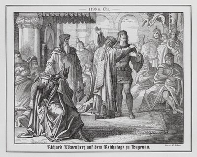 İngiltere Kralı I. Richard, Kutsal Roma İmparatoru 6. Henry