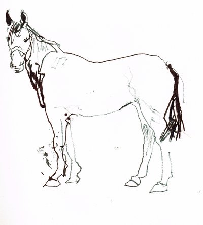 İsimsiz, 2018 (kağıt üzeri suluboya) by Michael Frith