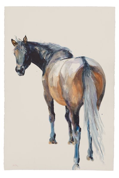 İsimsiz, 2018 (kağıt üzeri suluboya) by Michael Frith