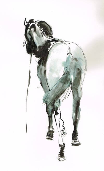İsimsiz, 2018 (kağıt üzeri suluboya) by Michael Frith